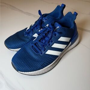 Adidas Royal Blue Athletic Shoes with White Accents